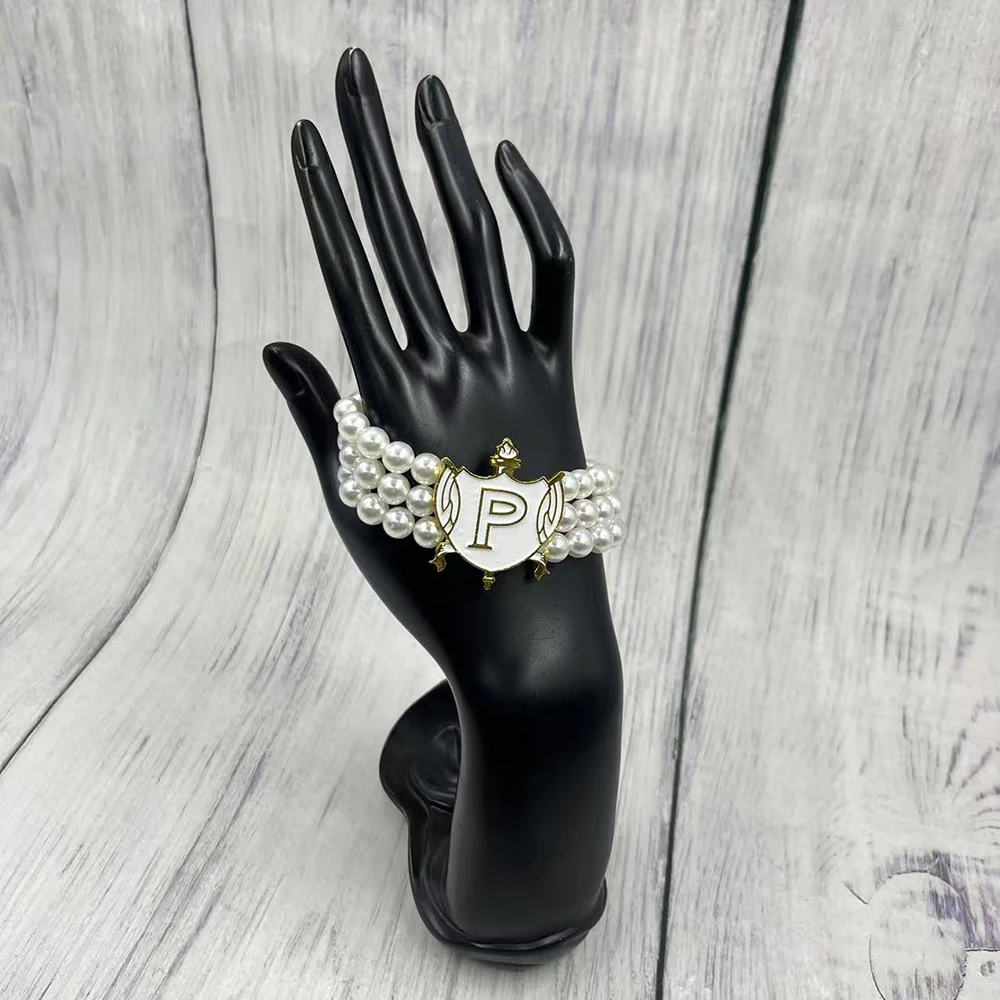 Topvekso Rho نادي نسائي SGR فيلو اللؤلؤ قلادة متعدد الطبقات بيان مجوهرات طويل المختنق #5