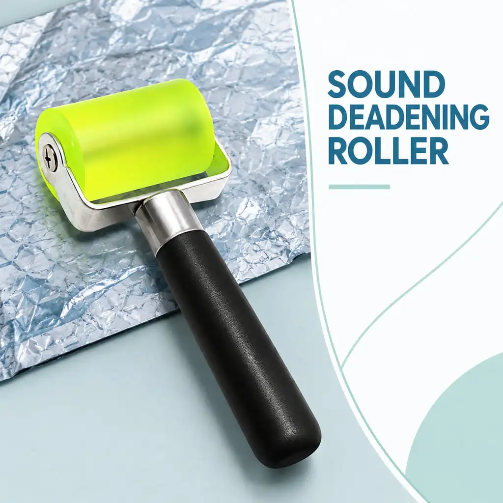 Car Sound Deadening Roller Tool for Automotive Insulation Mats Vibration Damping Sheets and Interior Installation