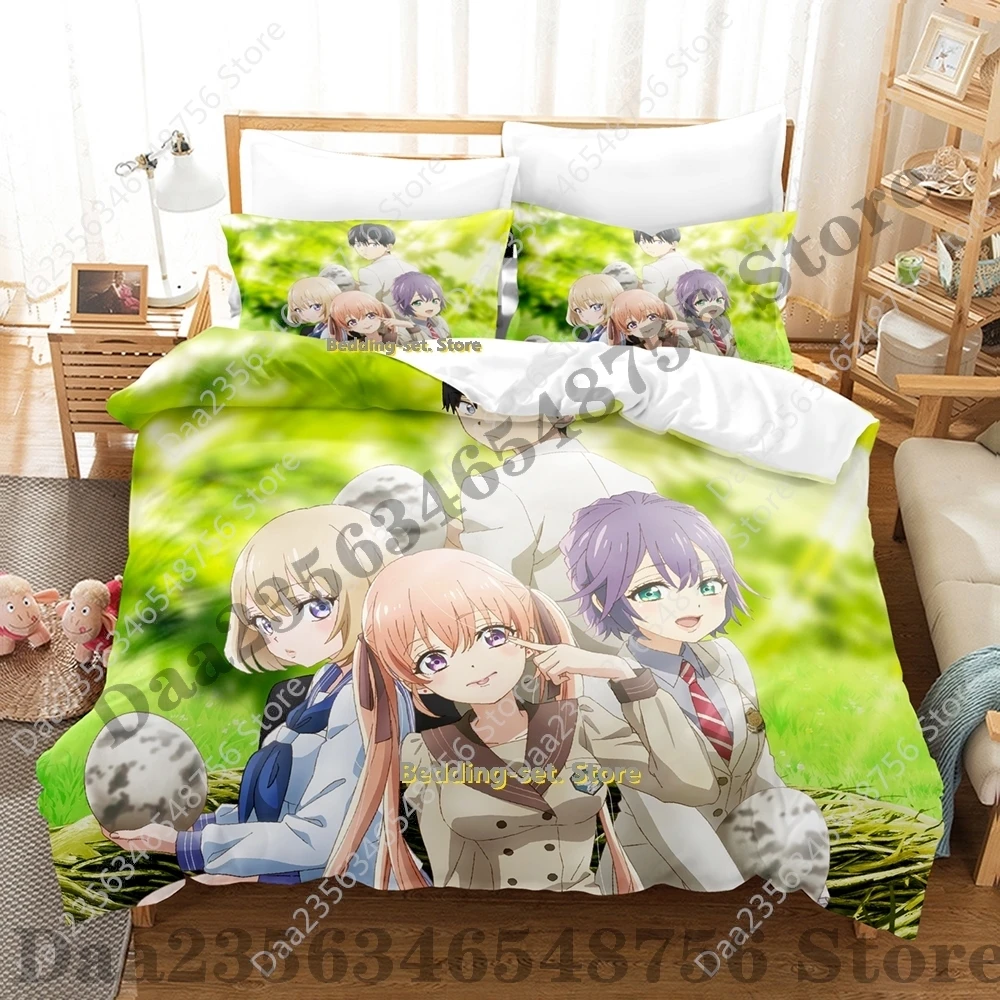 New 2025 A Couple Of Cuckoos Bedding Set Single Twin Full Queen King Size Bed Set Adult Kid Bedroom Duvetcover Sets 3D Print Ani