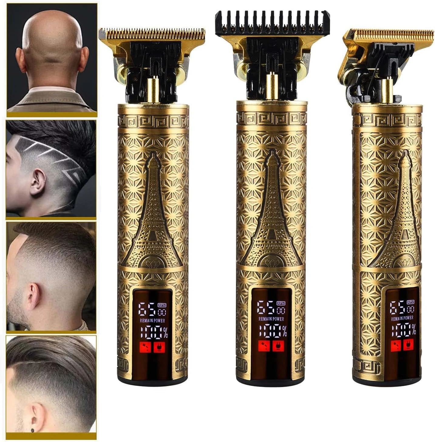Men'S Grooming Barbershop - Tondeuse à cheveux sans fil professionnelle
