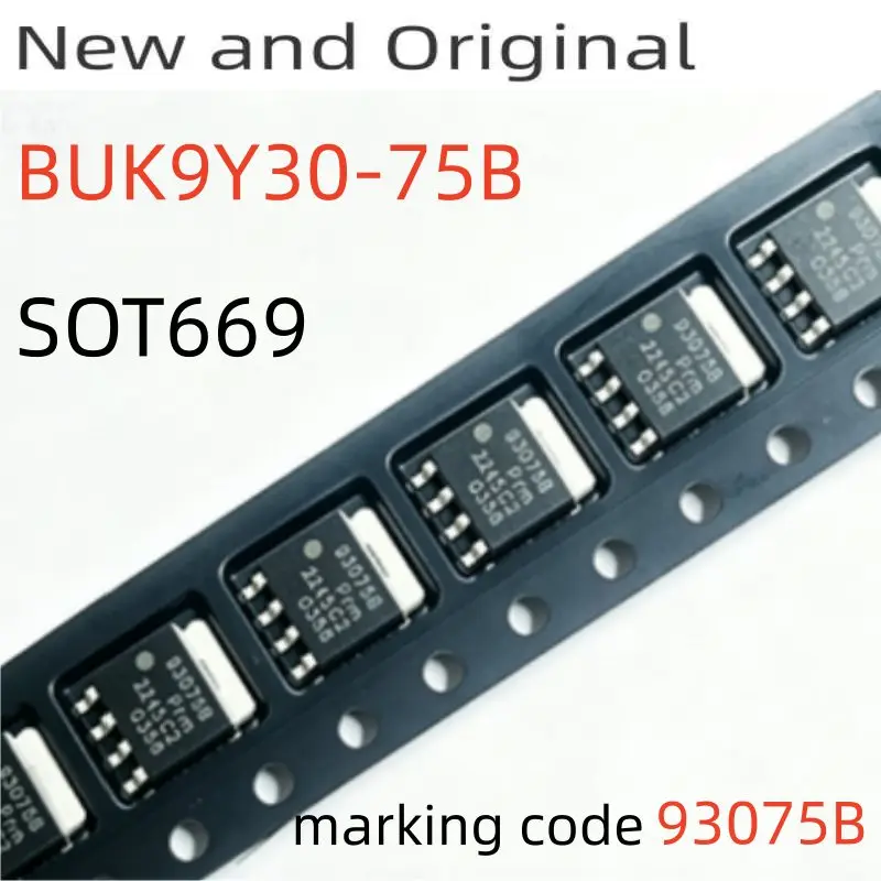 Buk9Y30-75B 75V 34A N-Channel Trenchmos Logic Level Fet Marking Code 93075B