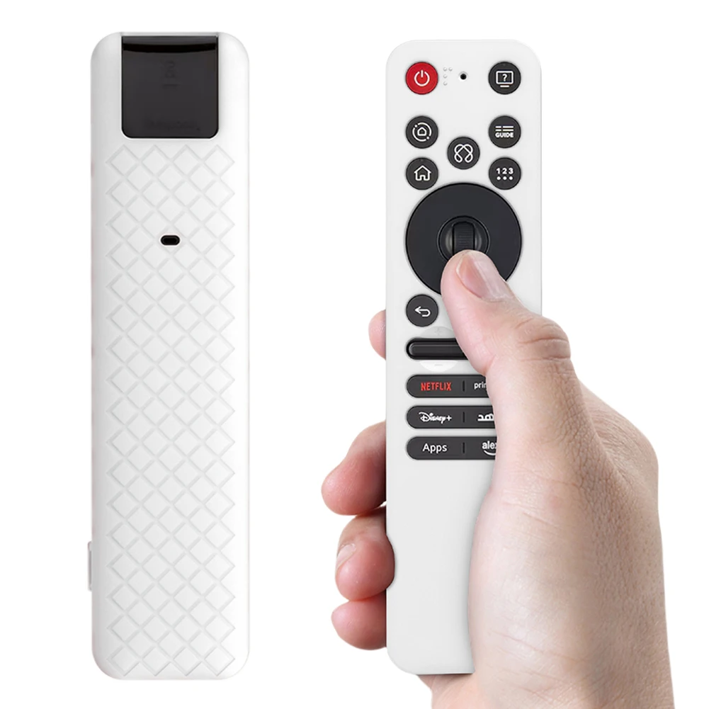 Remote Control Case for LG MR25GA OLED Smart TV Magic Remote Control Cover Silicone Protective Case Anti-Slip Control Case Cover