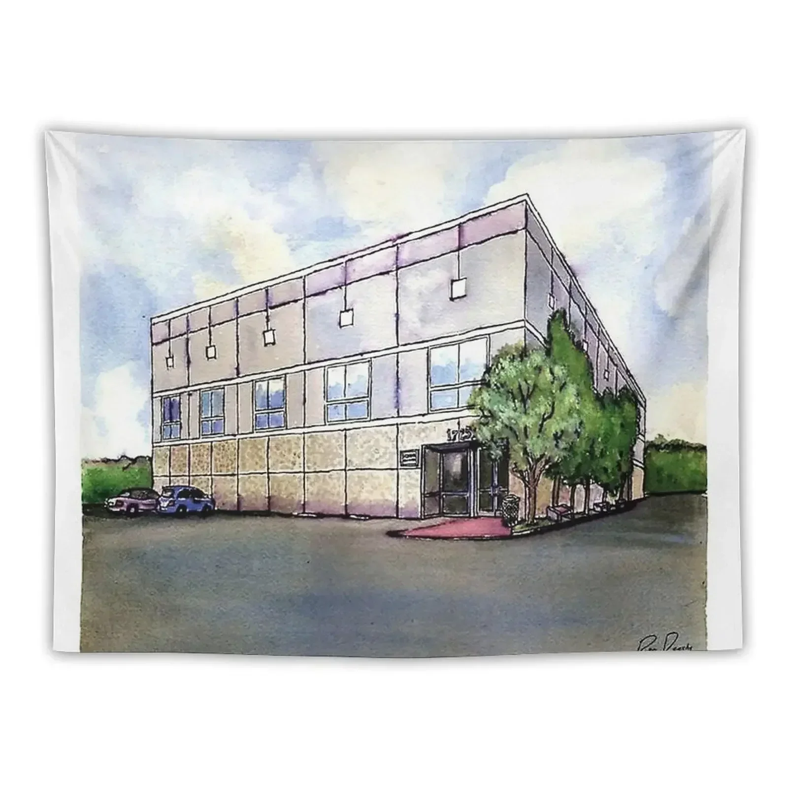 The Office By Pam Beesly(Halpert) Tapestry Wall Hanging Decor Bedroom Decoration Aesthetic Room Decor Korean Tapestry