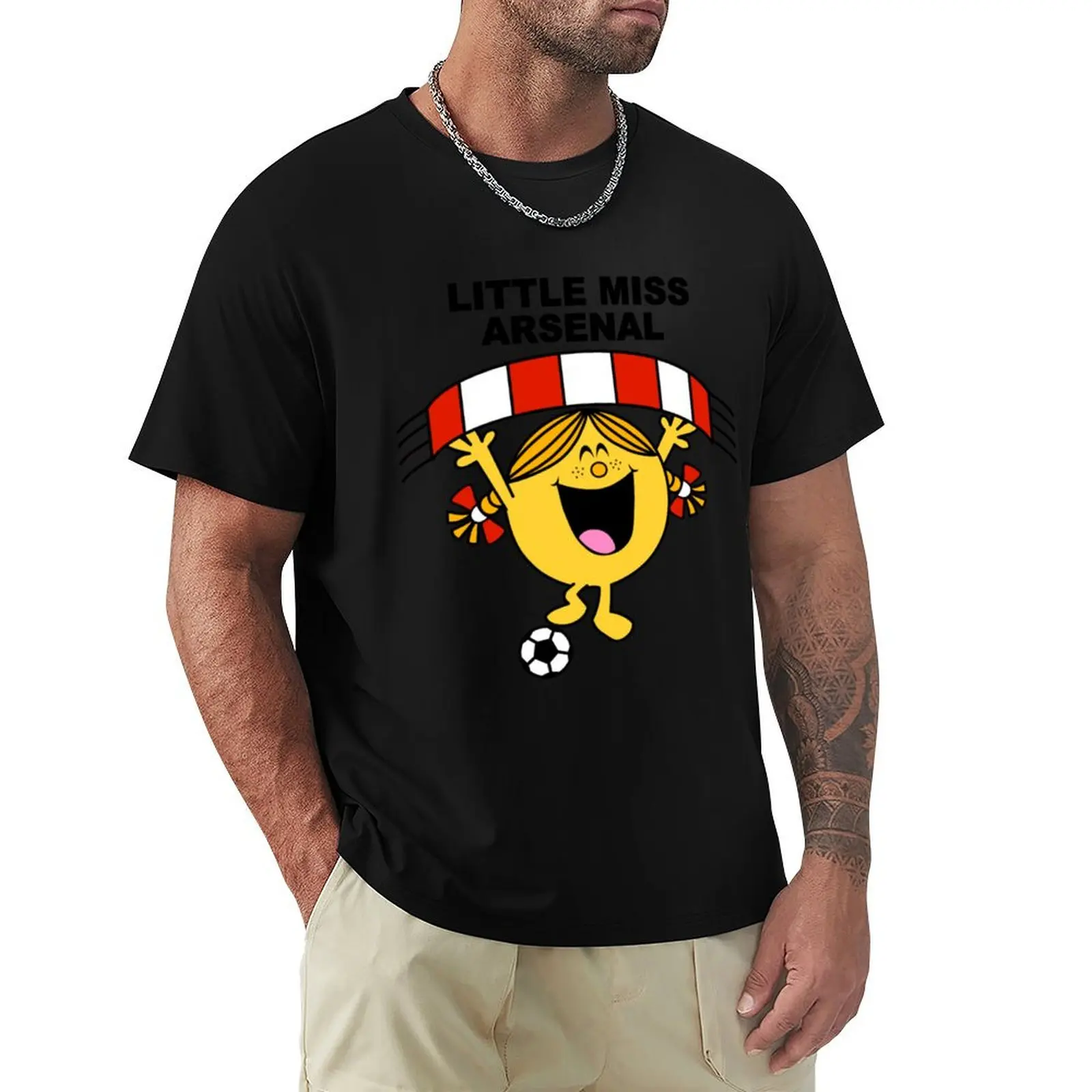 

Little Miss Arsenal T-Shirt T-Shirt anime stuff T-shirts man cotton man t-shirts men t shirts high quality