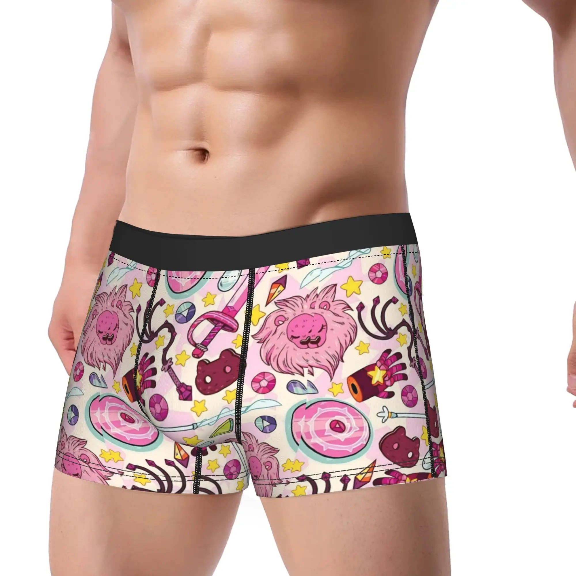 Funny Boxer Garnet Peridot Lapis Lazuli Amethyst Shorts Panties Briefs Man Underwear Steven Universe Underpants for Homme