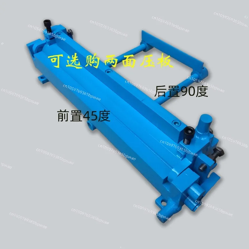 2-in-1 Multifunctional Small  Stainless Sheet Round Steel Bar Manual Folding Machine Press Brake