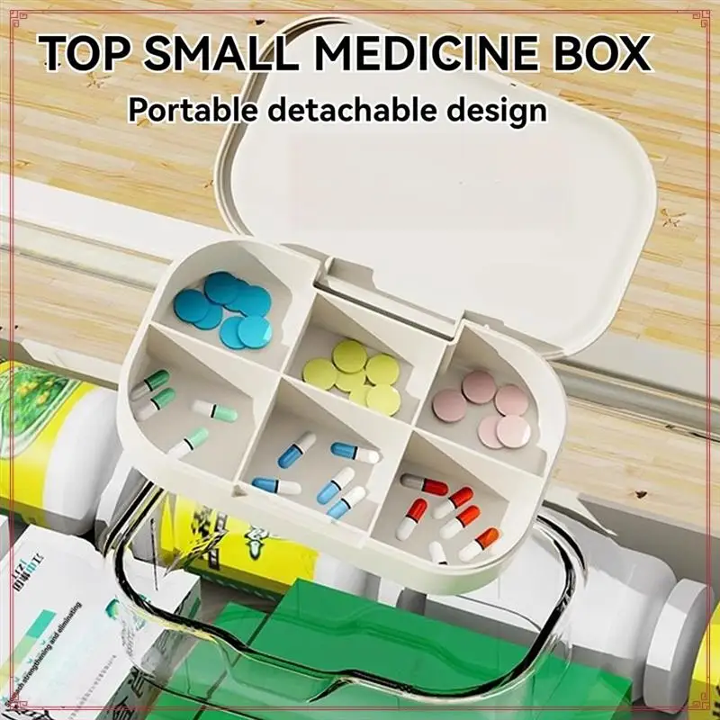 3-Tier Medicine Storage Box Portable & Dustproof,Multi-Layer Family Size Organizer Forhome