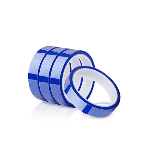 Imagen 1 del producto Cinta térmica azul de 33M, cinta resistente al calor por sublimación, cinta de poliimida resistente al calor para electrónica, impresoras 3D, manualidades DIY