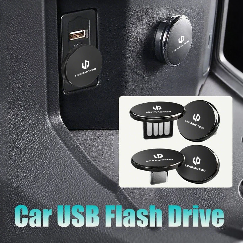 Car USB Flash Drive Type C Memory Stick Flash Disk For Leapmotor Leap Motor C01 C10 B10 C11 T03 S01 C11 Reev 2022 2023 2021