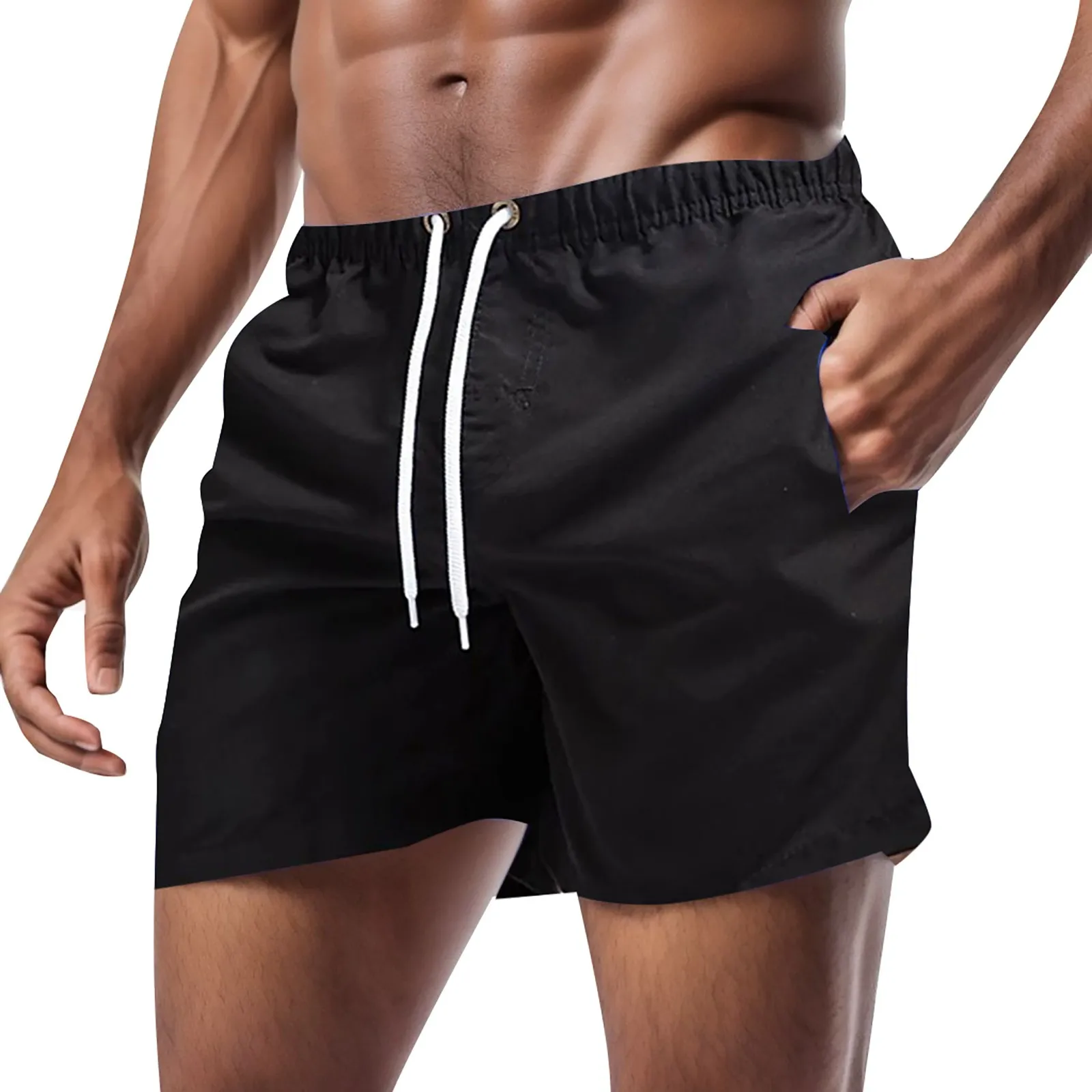 mens shorts Swimwear short Men's Board-Shorts Sports Swimsuit Trunks gym bermuda-surf Beach pants Surfing Quick-Drying Summer