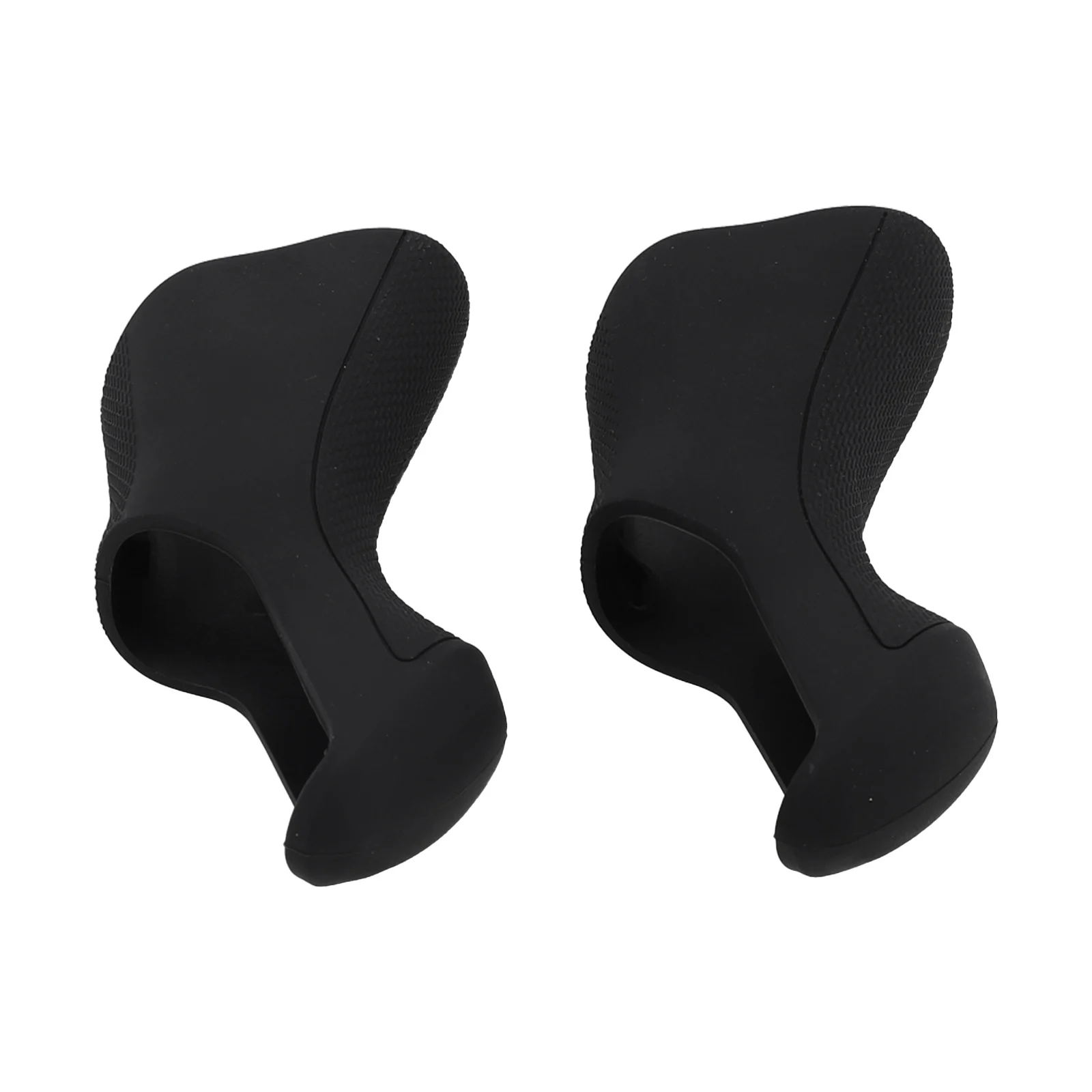 1 Pair Brake Handle Covers For Ultegra Di2 ST-6870 Premium Rubber Gear Shift Hoods For Shimano Road Bikes Black Lever Grips - view 5