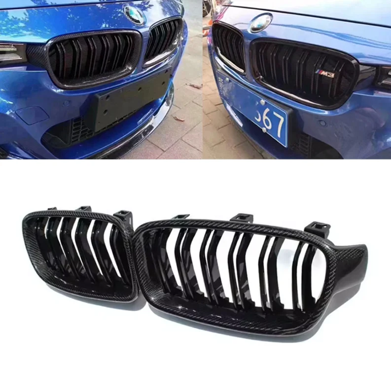 

Carbon Fiber Grille for F30 2013-2019 for Front Hood Grill Grille Classic Auto Parts