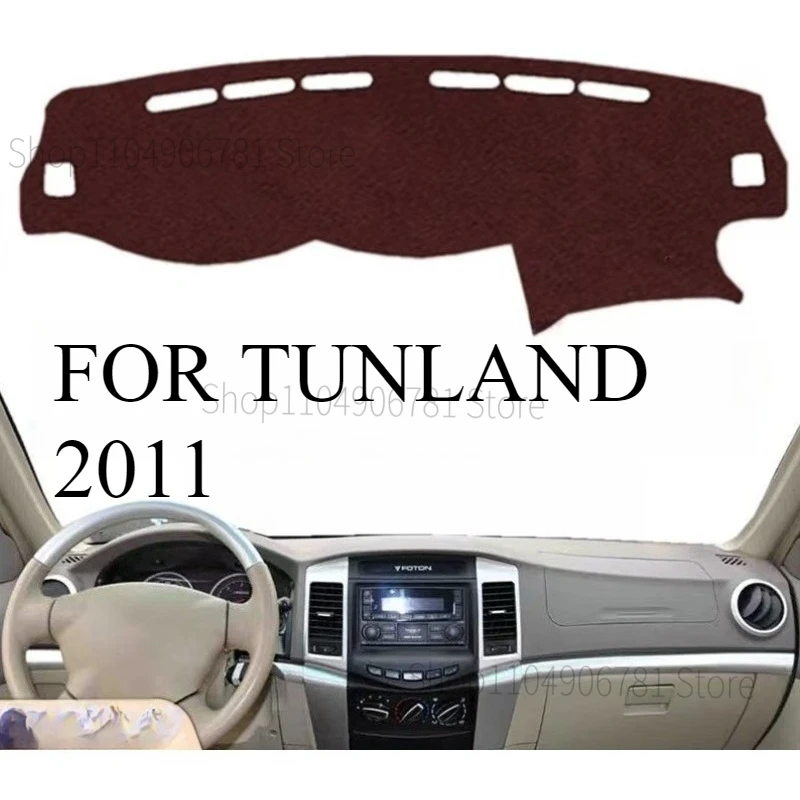 

FOR TUNLAND 2011 Car Dash Mat Dashmat Dashboard Mat Cover Sun Shade Dash Board Cover Carpet Accessories