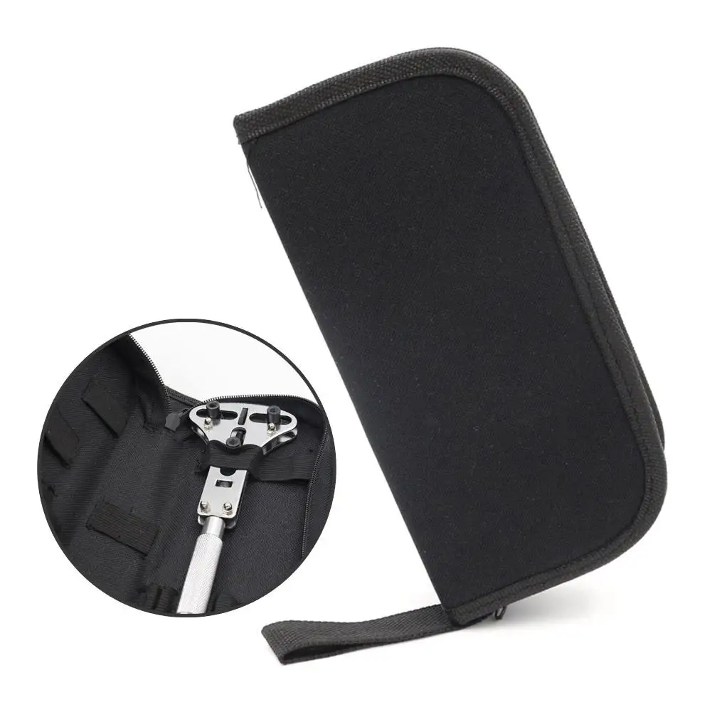 

Портативная сумка для отверток, практичный органайзер для инструментов, сумка-органайзер для инструментов электрика, многофункциональная маленькая тканевая сумка на молнии из оксфордской ткани W4R6