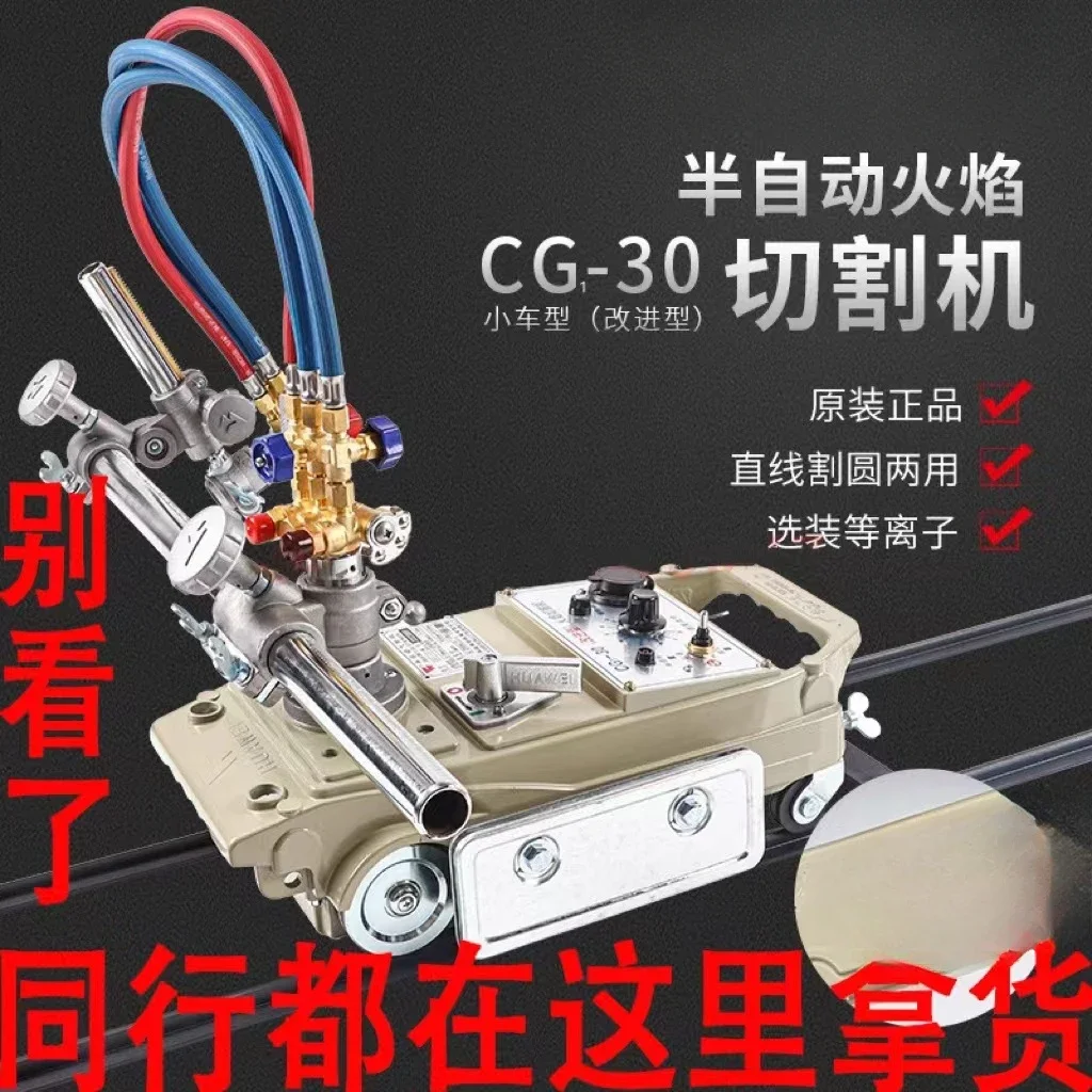 Shanghai Warwick CG1-30/100 Semi-automatic Flame Cutting Machine Improved Circular Cutting Sports Car Plasma