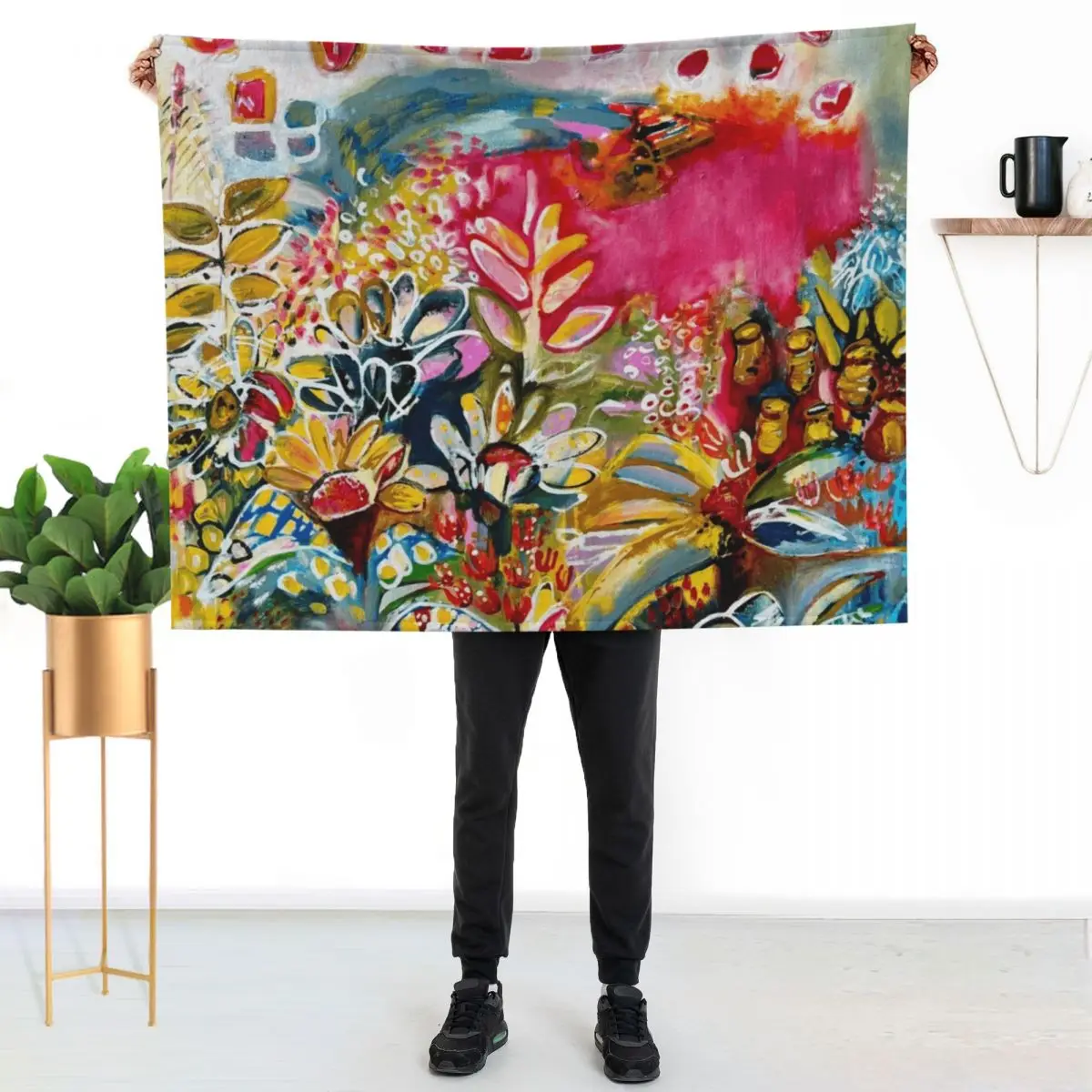 Don't Stay In The Shade Throw Blanket Decoratives Luxury St Giant Sofa Flannel Fabric Beautifuls Blankets