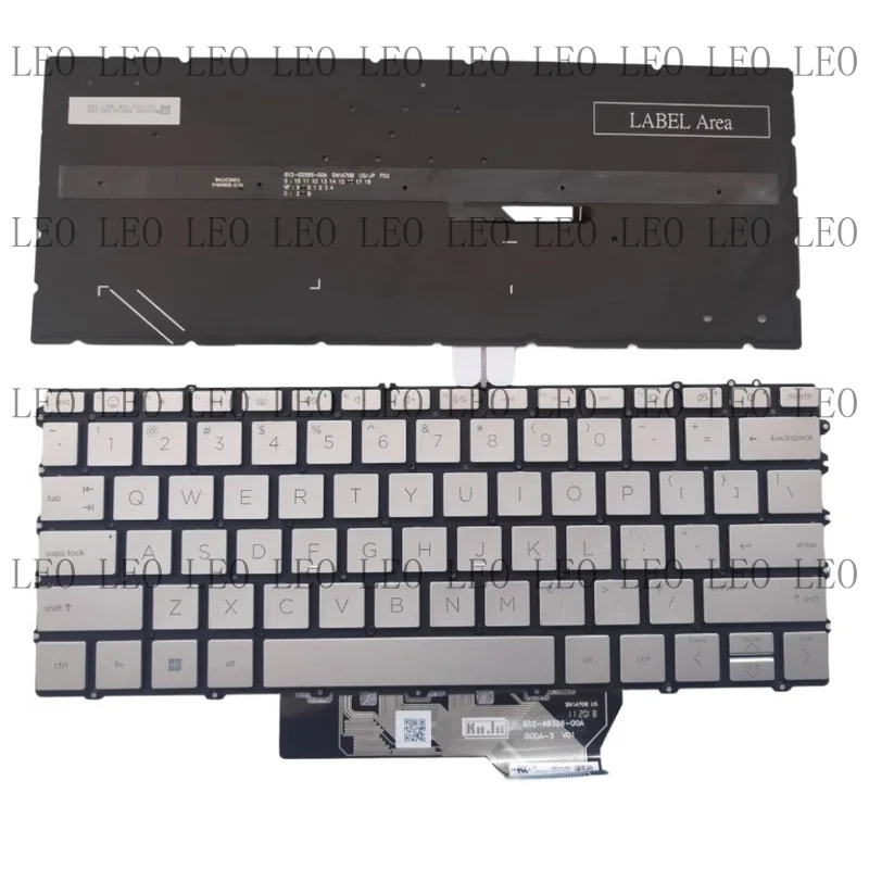 MY New US Backlit Keyboard For HP Envy X360 2-in-1 13-BF 13-bf 0010TU Laptop