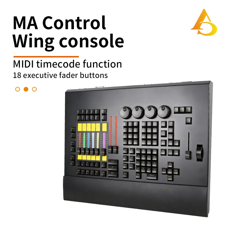 MA2 Command Wing Console LED Lighting Control DMX 512 for Stage Lights LED Par Moving Head Spotlights Latest Model DJ Controller