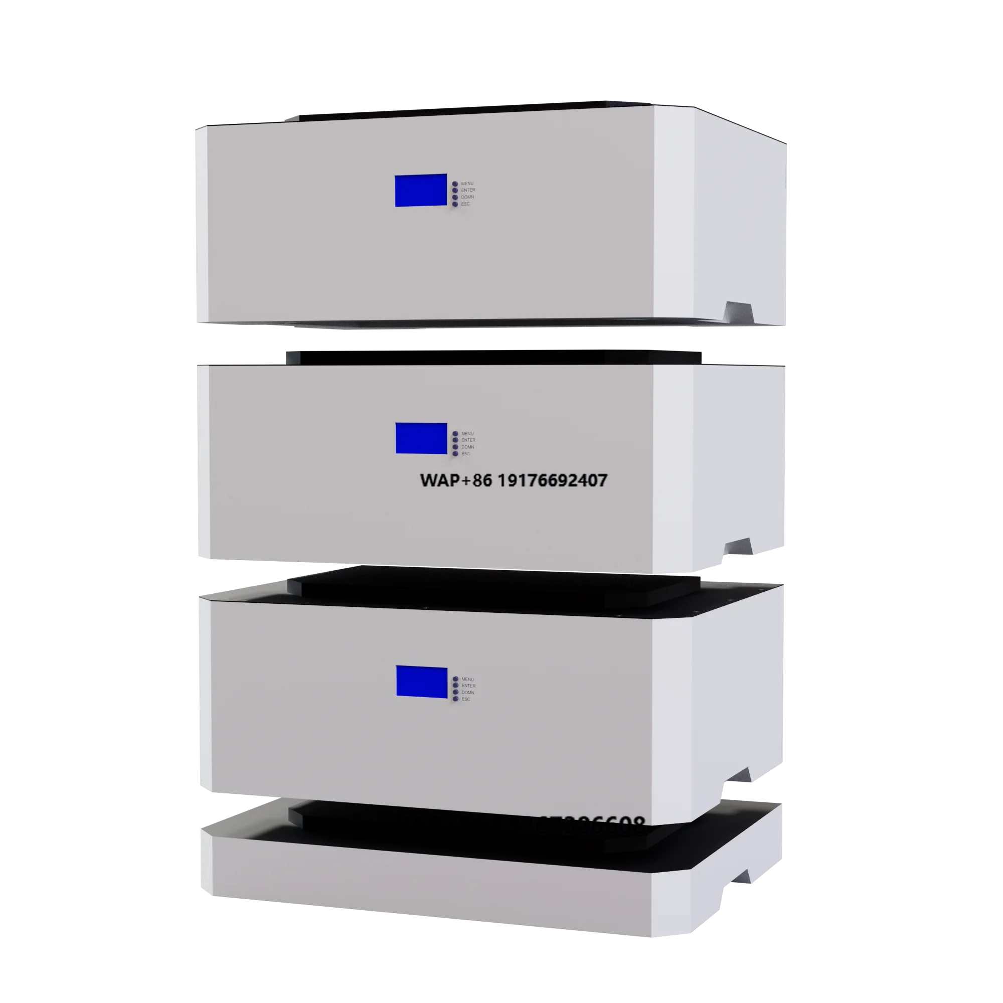 48V 100Ah off Grid Wall-Mounted LiFePO4 Home Energy Storage Battery Pack-CE/FCC Certified