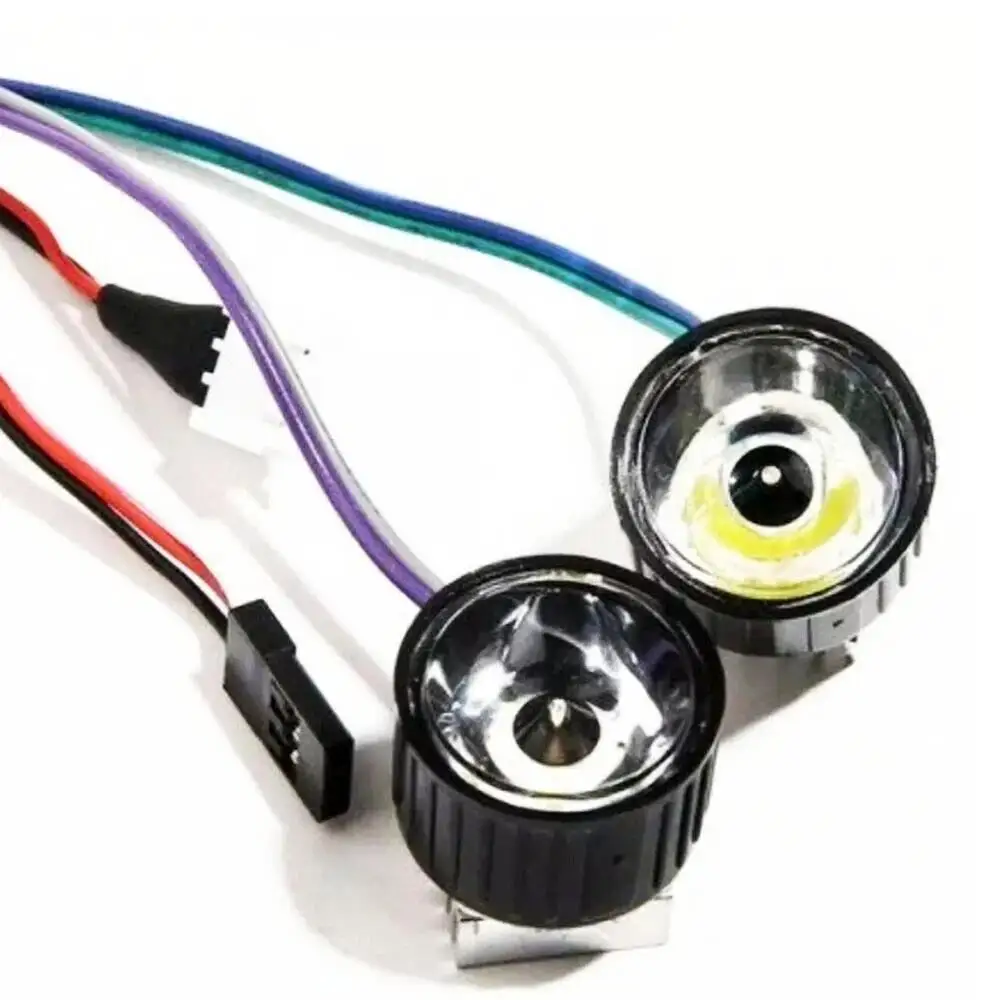 Reflektory przednie GT POWER 3W o wysokiej jasności do samochodów RC, łodzi i samolotów