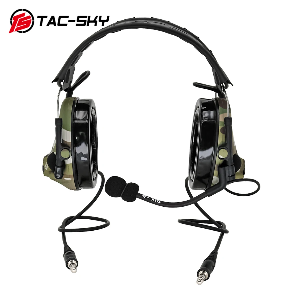 Tac-sky-comta iiiデュアルコミュニケーションタクティカルヘッド