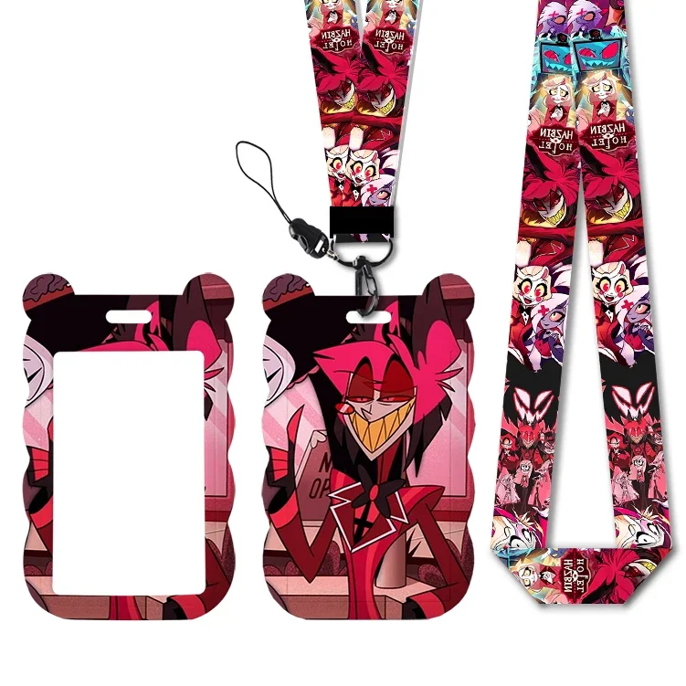Movie Hotel Season Designs Lanyards ID Badge Holder Strap Work Card Bus Access Card Holder Keychains Accessories