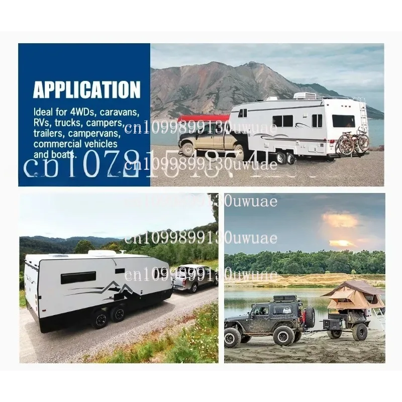 ATEM POWER 40A 12V Solar MPPT Dual Battery System Auto DC ZU DC Batterie Ladegerät