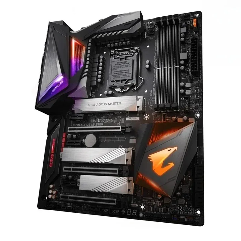 Para Z390 AORUS MASTER placa base 128GB M.2 SATA3.0 LGA 1151 DDR4 ATX Z390 placa base 100% probado completamente en funcionamiento