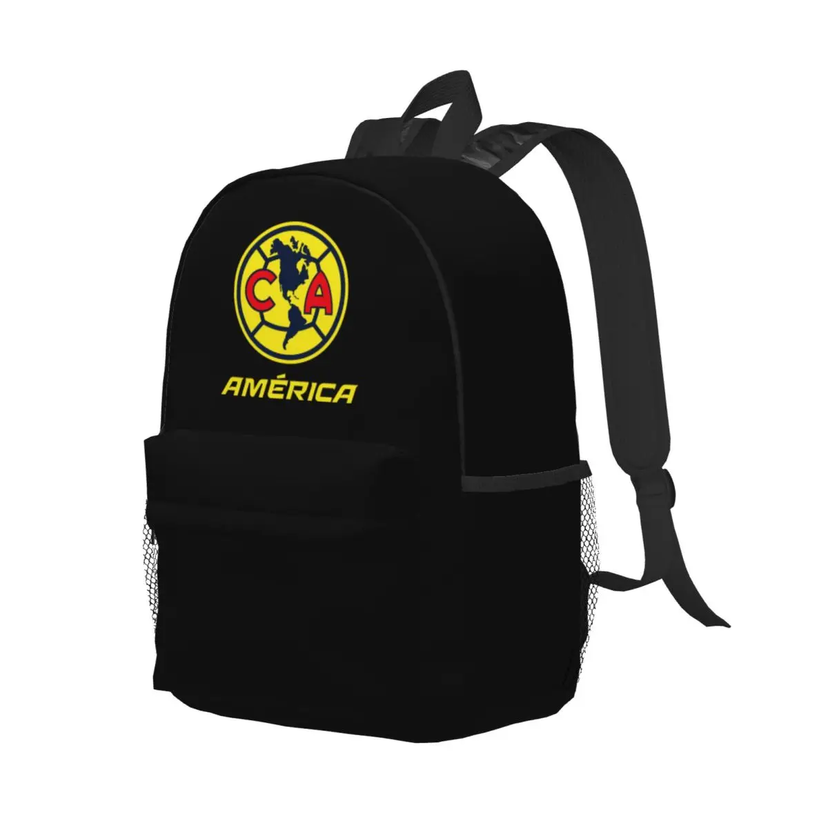 Club America Casual Backpack Simple Storage Bag Back to School Office Supplies Cute Stationery