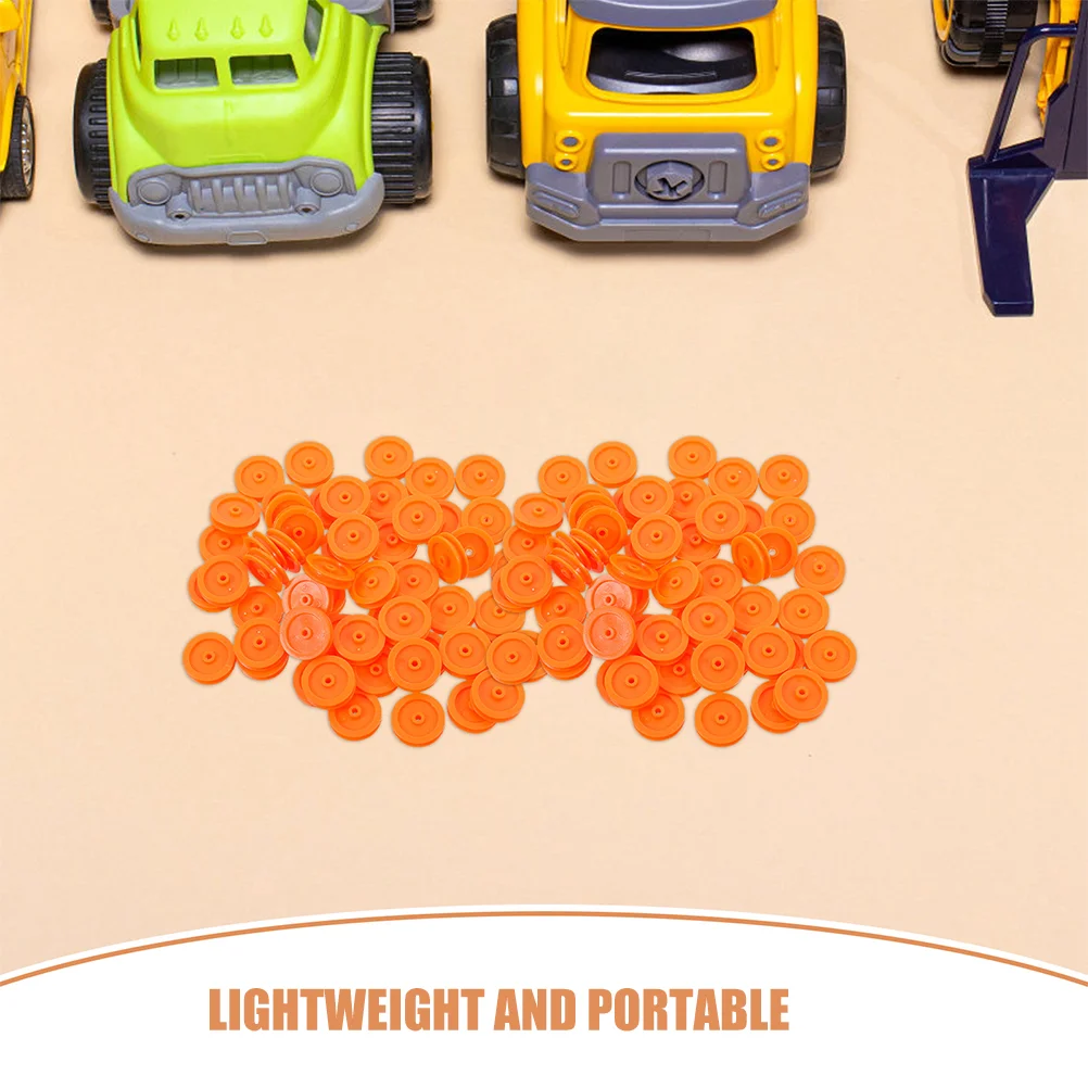 50 Pcs Plastic Pulley Belt Small Mute Gear Replacement Craft Projects Toys Construction Diy Wheel Modification Accessories