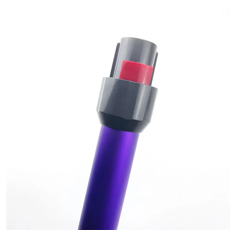 Purple Extension Rod For Dyson V7 V8 V10 V11 Metal Aluminum Straight Pipe Bar Handheld Wand Tube Vacuum Cleaner Part Accessories