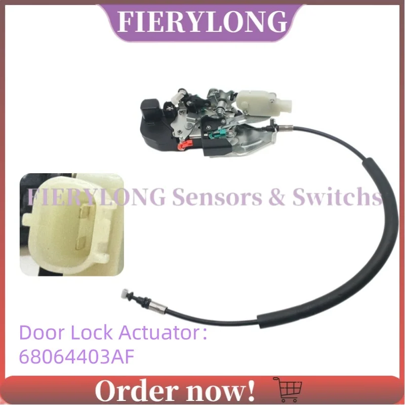 68064403AF Front Left Door Lock Latch Actuator Motor For 2011 2012 2013 2014 Dodge Challenger 68064403AB 68064403AC 68064403AD