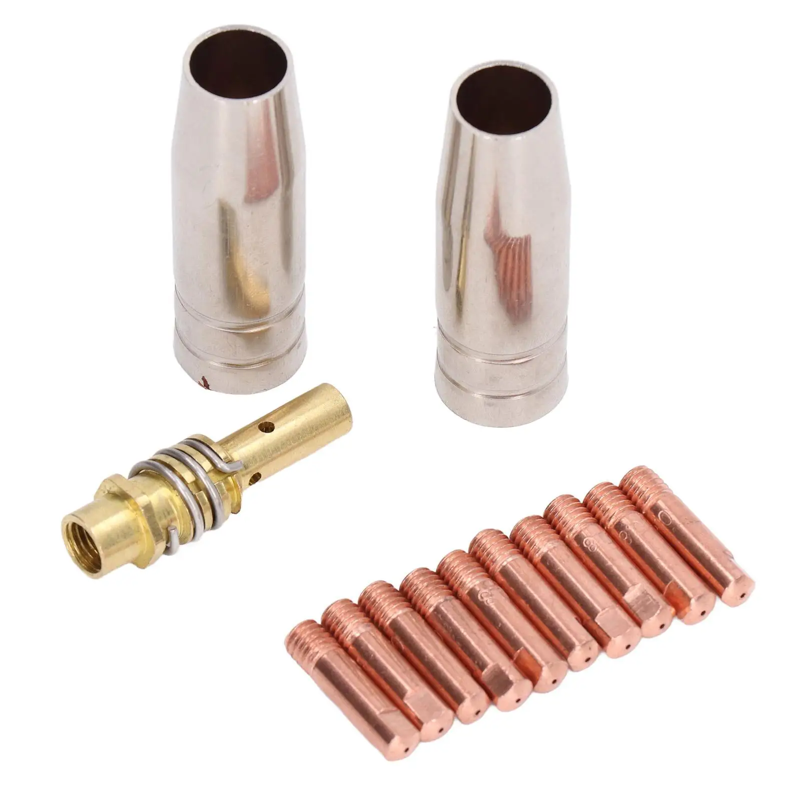 HITBOX AK15 for welding Torch Nozzle Set - 0.8mm MB15 Ceramic Tips & for MIG for welding Accessories