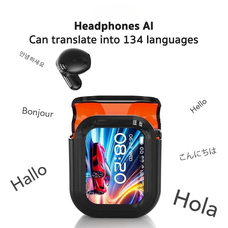The New Best-Selling Bluetooth 6.0 Wireless Headset Translation Headset IPX4 Waterproof Grade, Long Battery Life. 2026