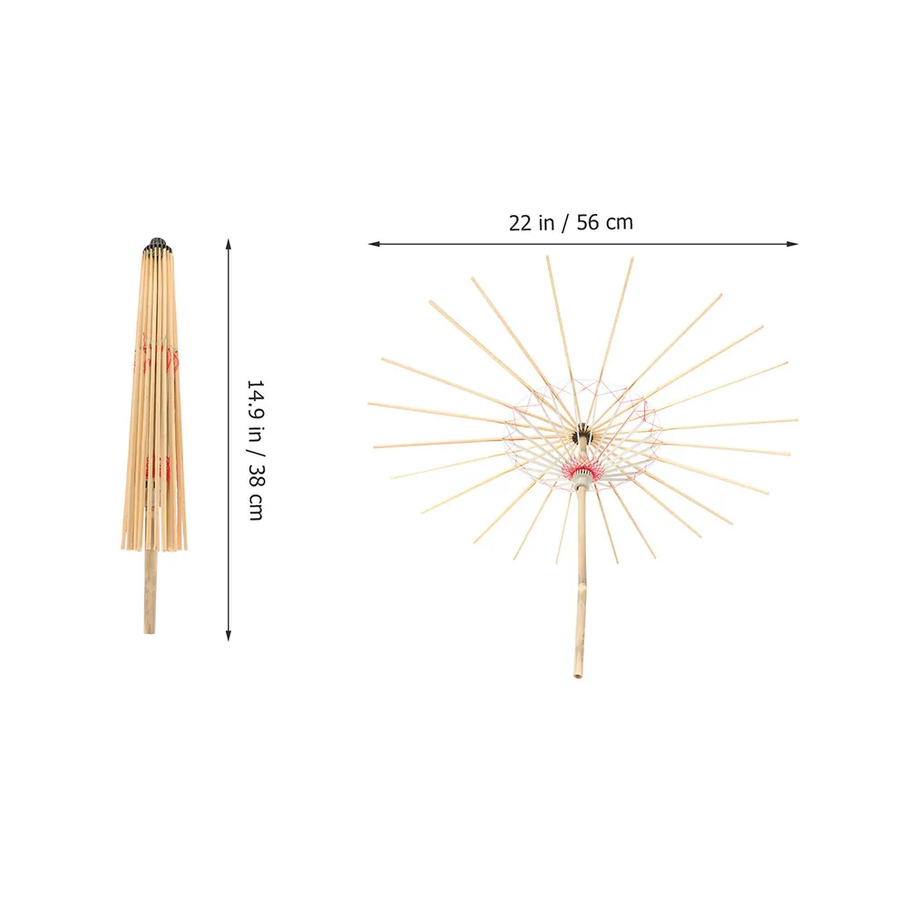 Oil Paper Umbrella Support Frame Folding Replacement Holder Sturdy Paper Umbrella Repair Rack Classic Accessory