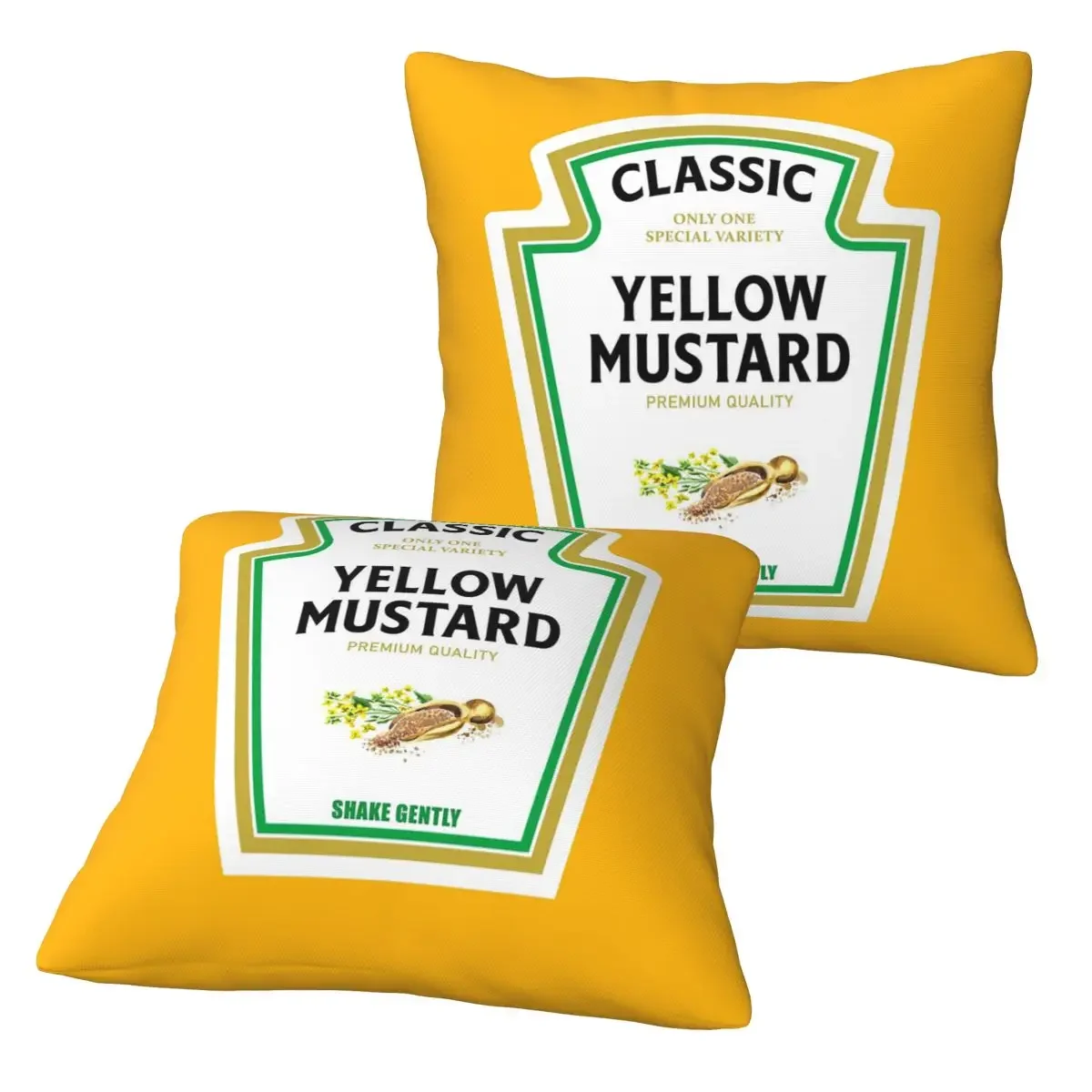 

Декоративные квадратные наволочки на молнии (2 шт.) с принтом «Мустанг, майонез, кетчуп» для дома и автомобиля