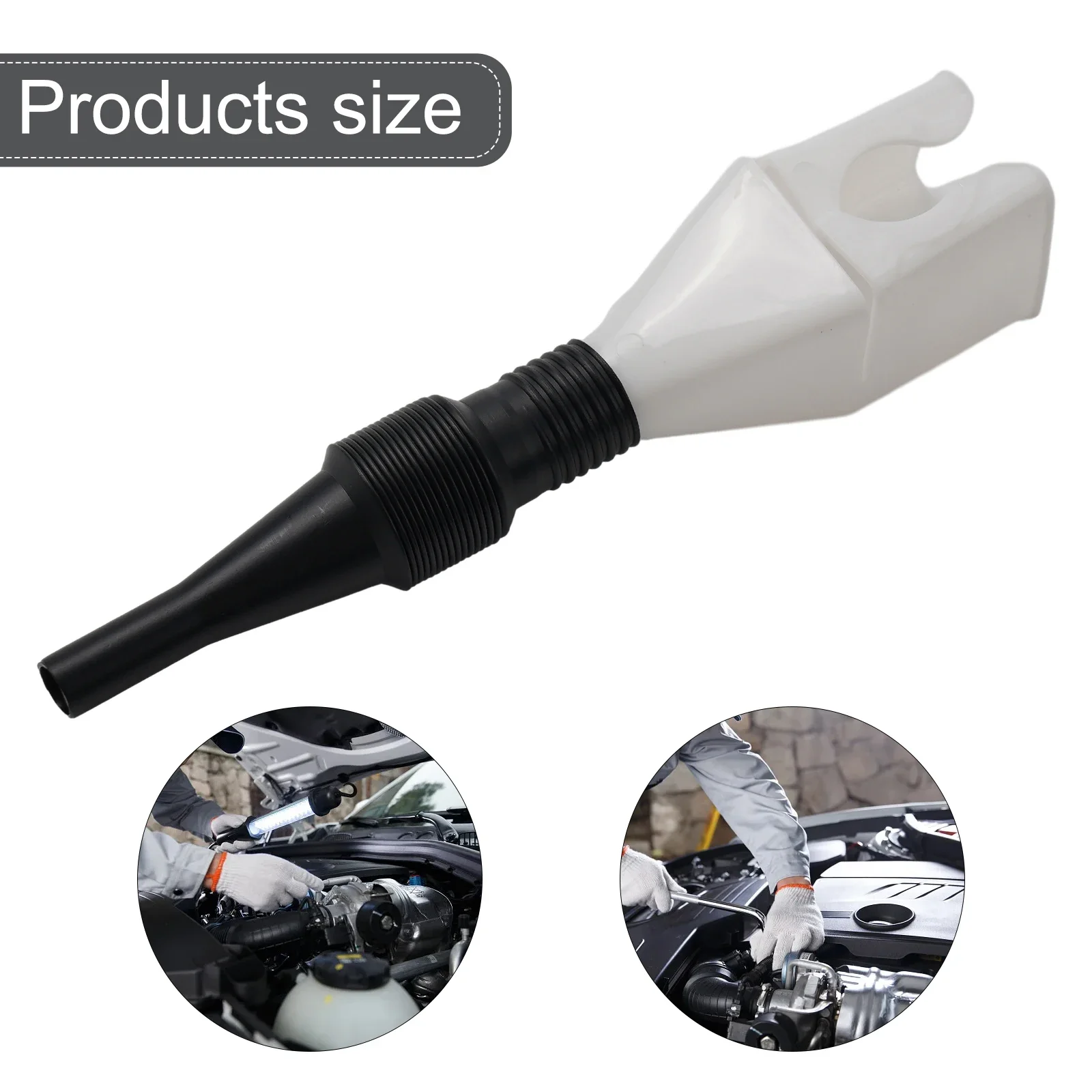 Аксессуары Защелкивающаяся воронка ABS Сине-зеленая Многоцелевая масляная воронка Красный инструмент Белый дренажный инструмент Защелкивающаяся воронка Широкое применение