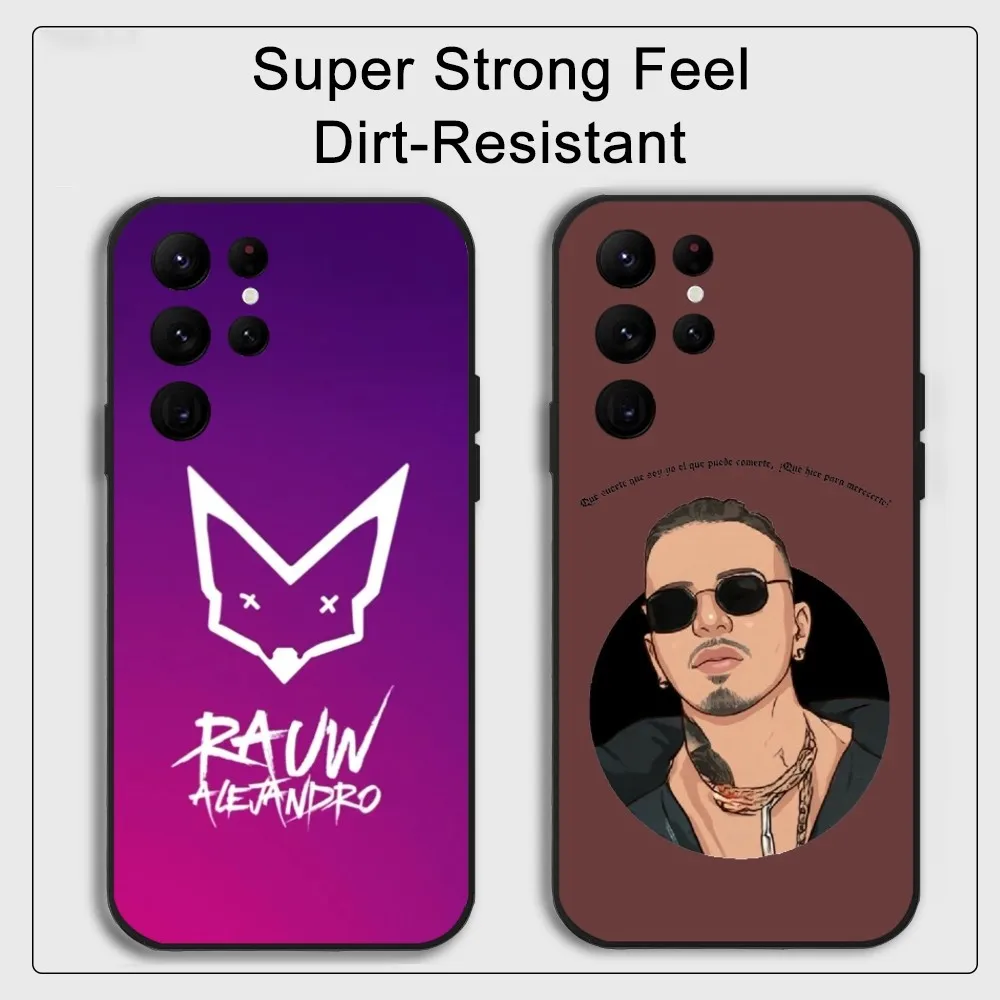 R-Rauw A-Alejandro Cosa Nuestra Phone Case for Samsung S series s20 s21 s22 s23 s24 FE Plus Ultra TPU Soft to Skin-friendly case