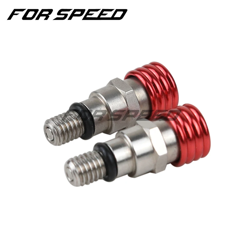 M5 0.8mm Fork Air Bleeder Pressure Relief Valve For Honda CR CRF YZ YZF WR Kawasaki Yamaha Suzuki Motocross Dirt Bike Motorcycle