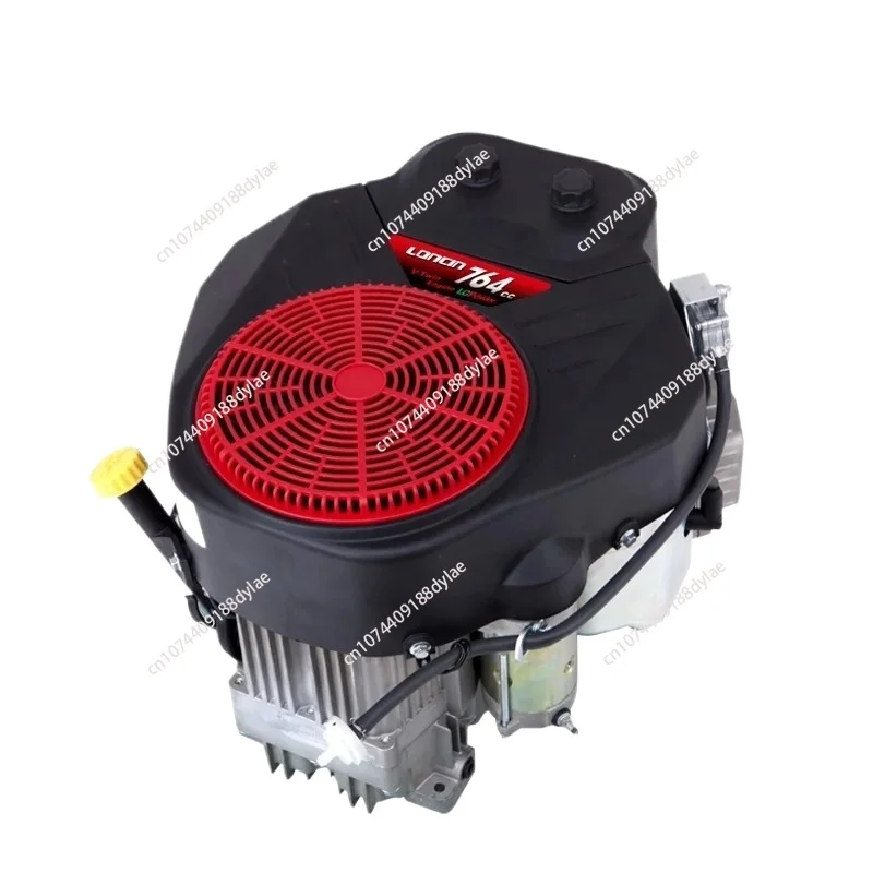 2P80F double cylinder 25 horsepower 764cc vertical axis gasoline engine for lotus root digging machine