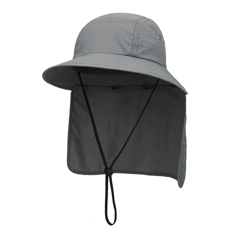 Hut Hals Klappe Frauen String Cap Männer Angeln Zubehör für Sommer Outdoor Strand Sonnenschein Schutz Schwimmen Wander arbeit