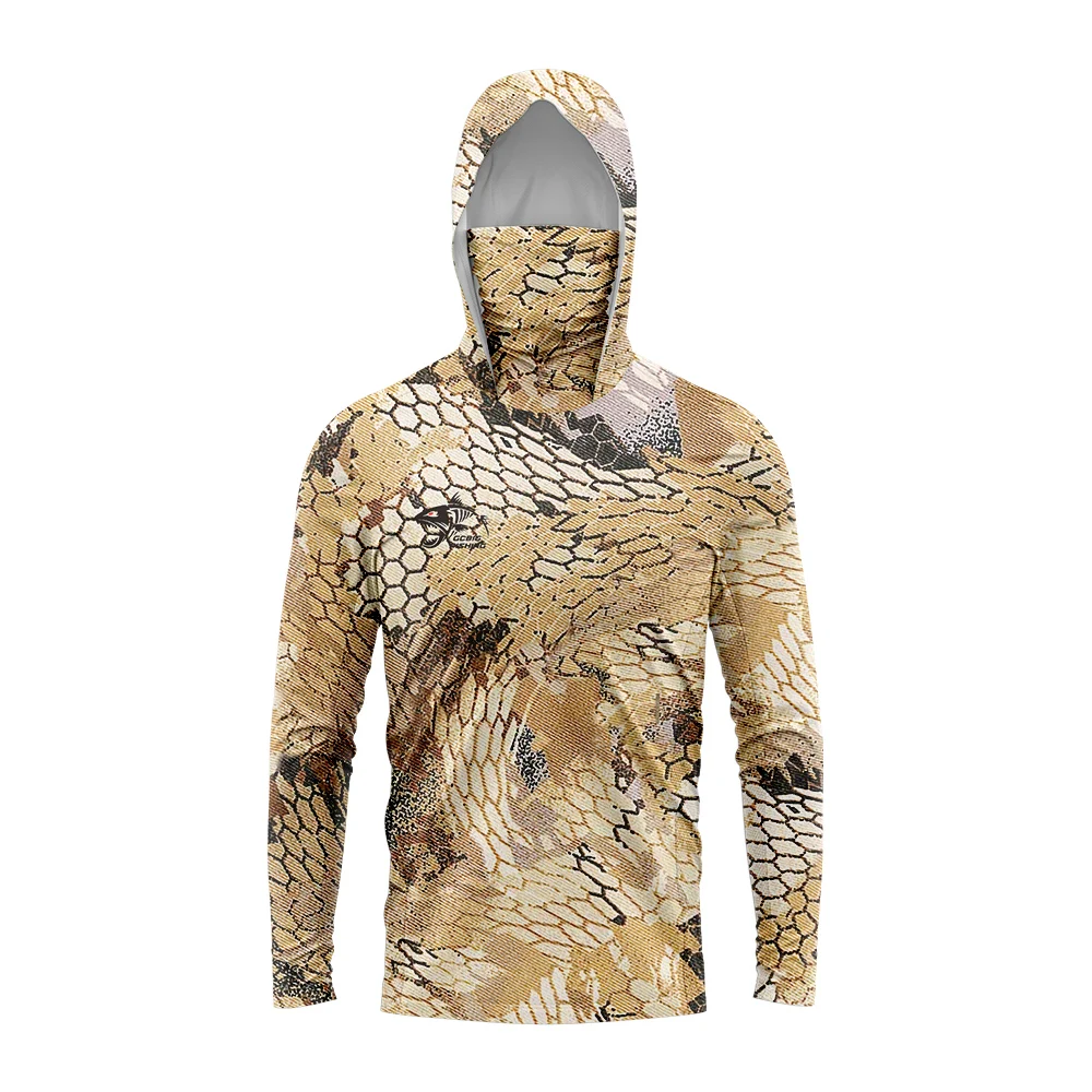 Kemeja Pancing Huk New Gear, K - Fishing Mask Sun Protection ulasan dan harga