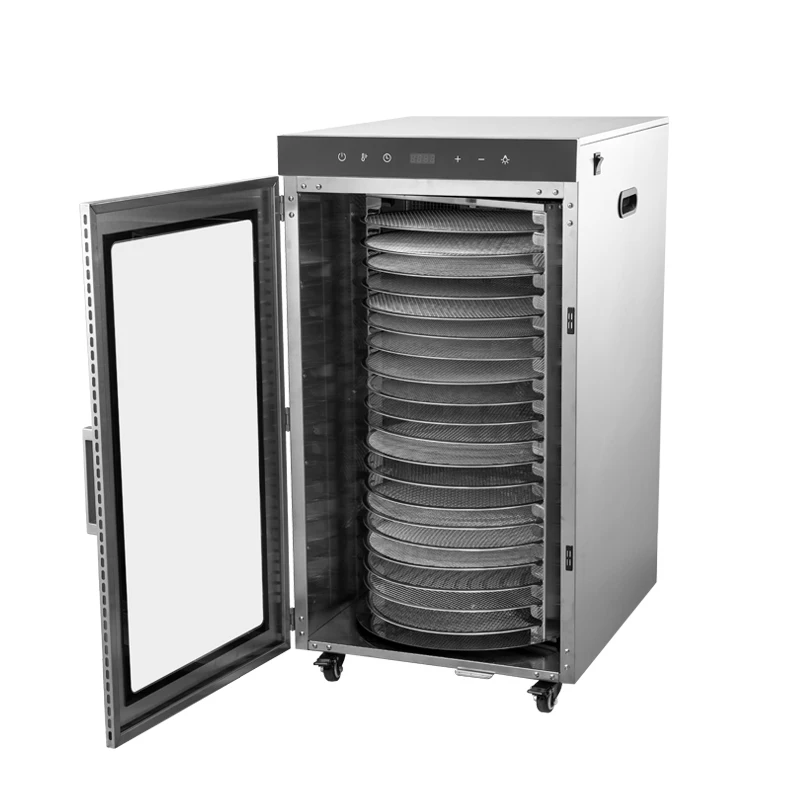 Big Capacity Stainless Steel Home Use Rotary Dehydrator 20 Trays Food Drier Dehydrator