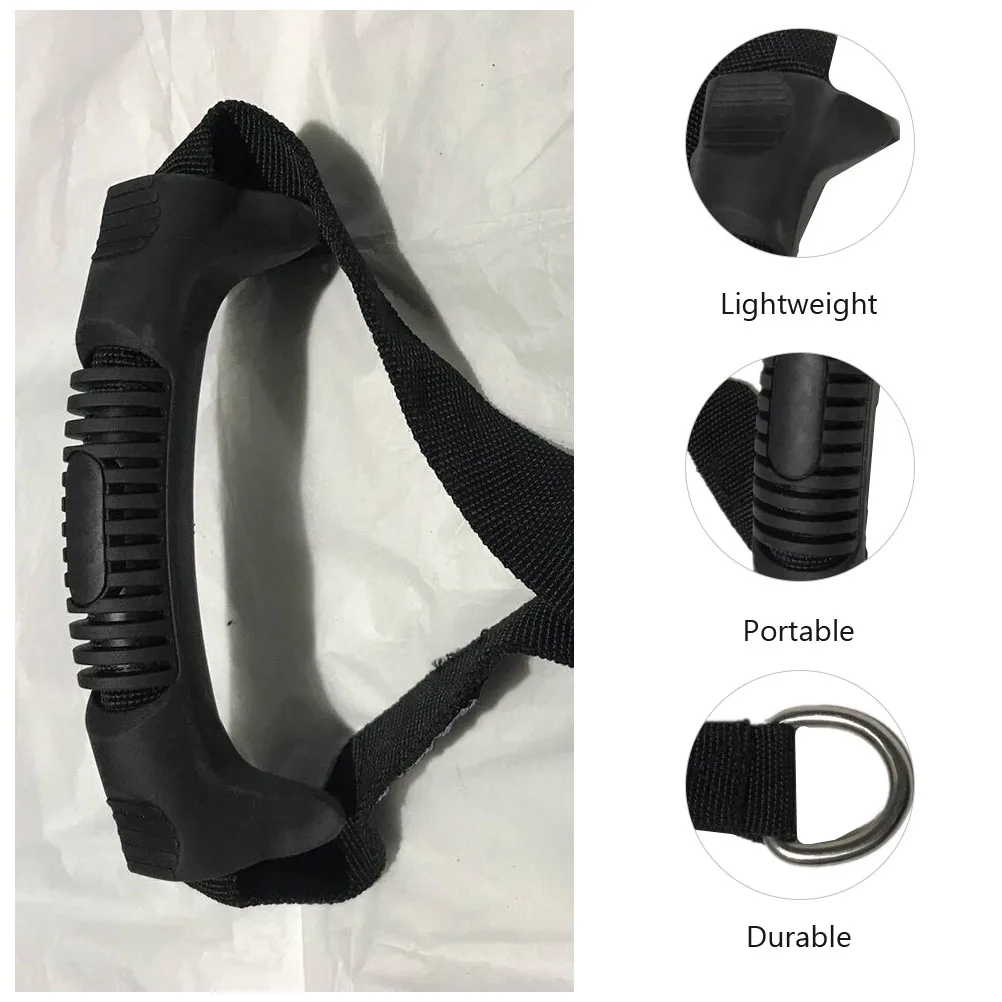 

Fitness Handle Resistance Bands Straps Non Slip Ergonomic Lightweight Portable Home Travel Gym Use Sports Pull Handle Fitness