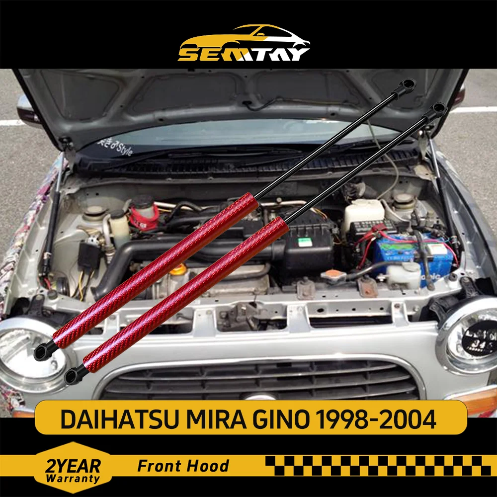 

Стойки капота SEMTAY, совместимые с 1998-2004 DAIHATSU MIRA GINO, поддержка подъема капота, пружинные амортизаторы, демпфер