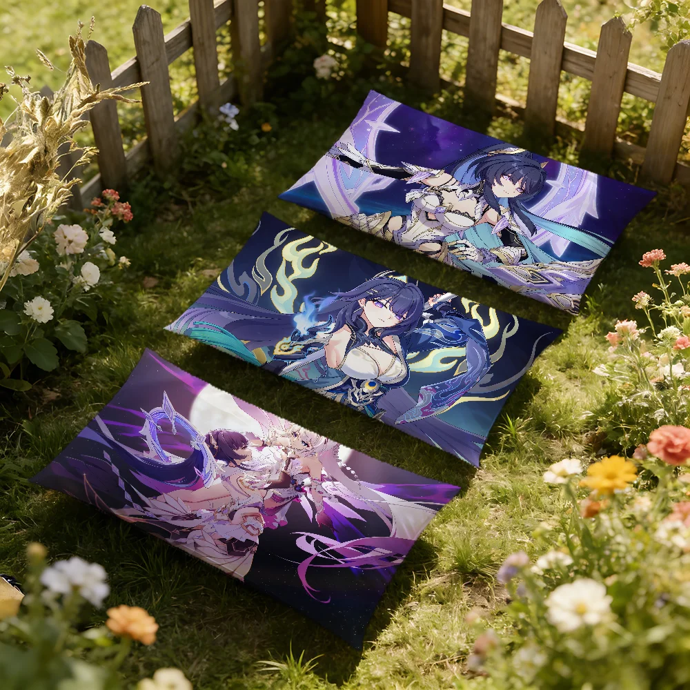 Honkai Impact Xentinel cushion cover Rectangle Pillow Cover Home Sofa living Room Dorm bedside hogar Pillowcase party gift