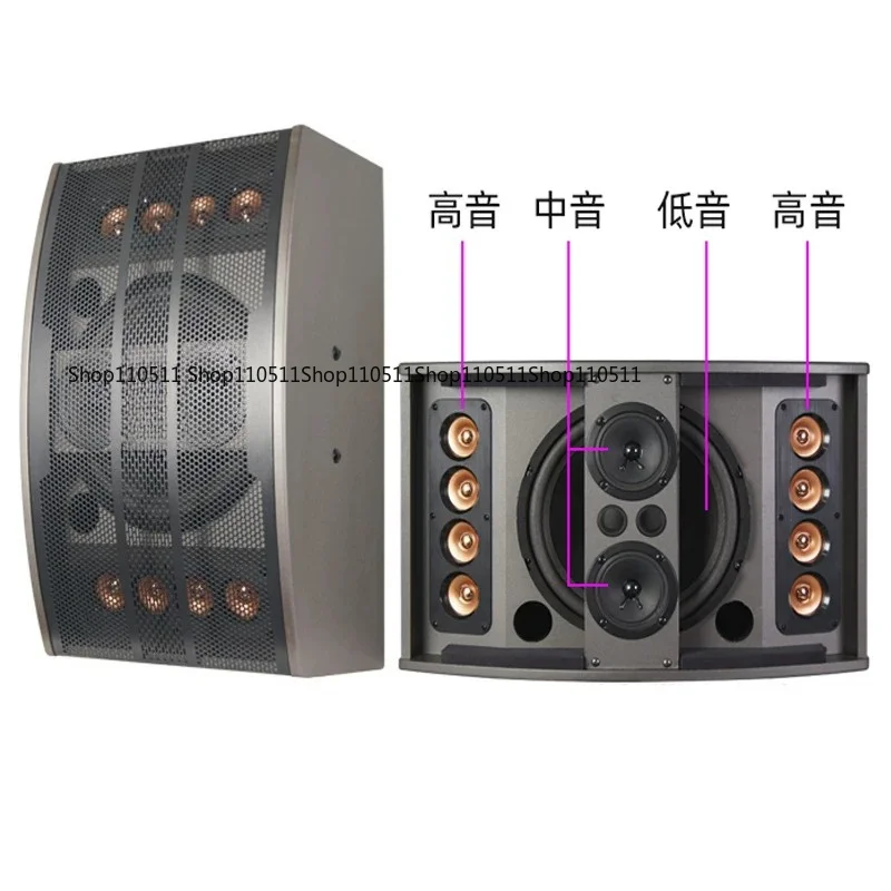 Home KTV audio high power bar audio karaoke speakers three-way audio cross-border