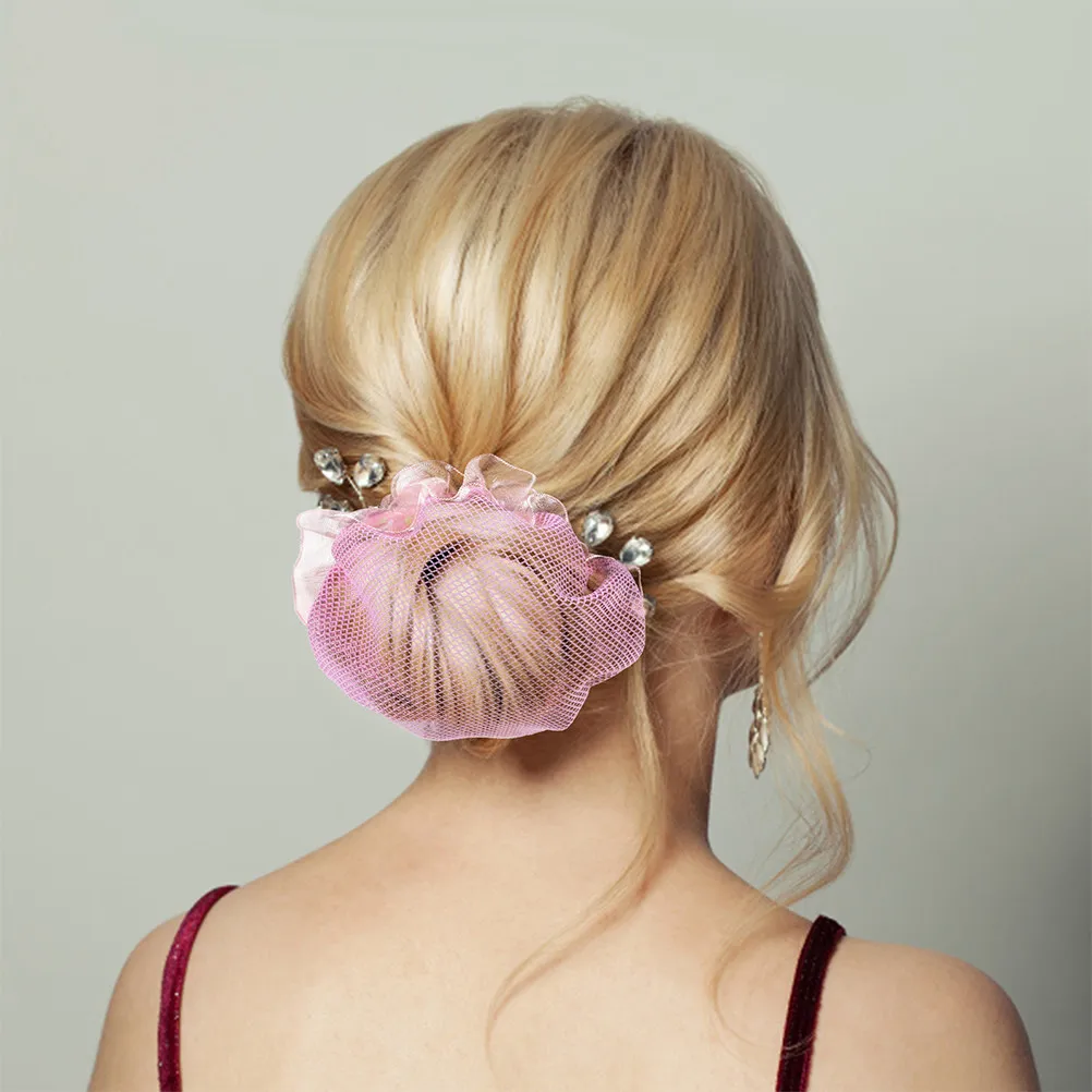 

10Pcs Invisible Hair Net Soft and Comfortable Hair Bun Maker Ballet Dance Hairnets Women Girls Ballet Bun Net Cover Women