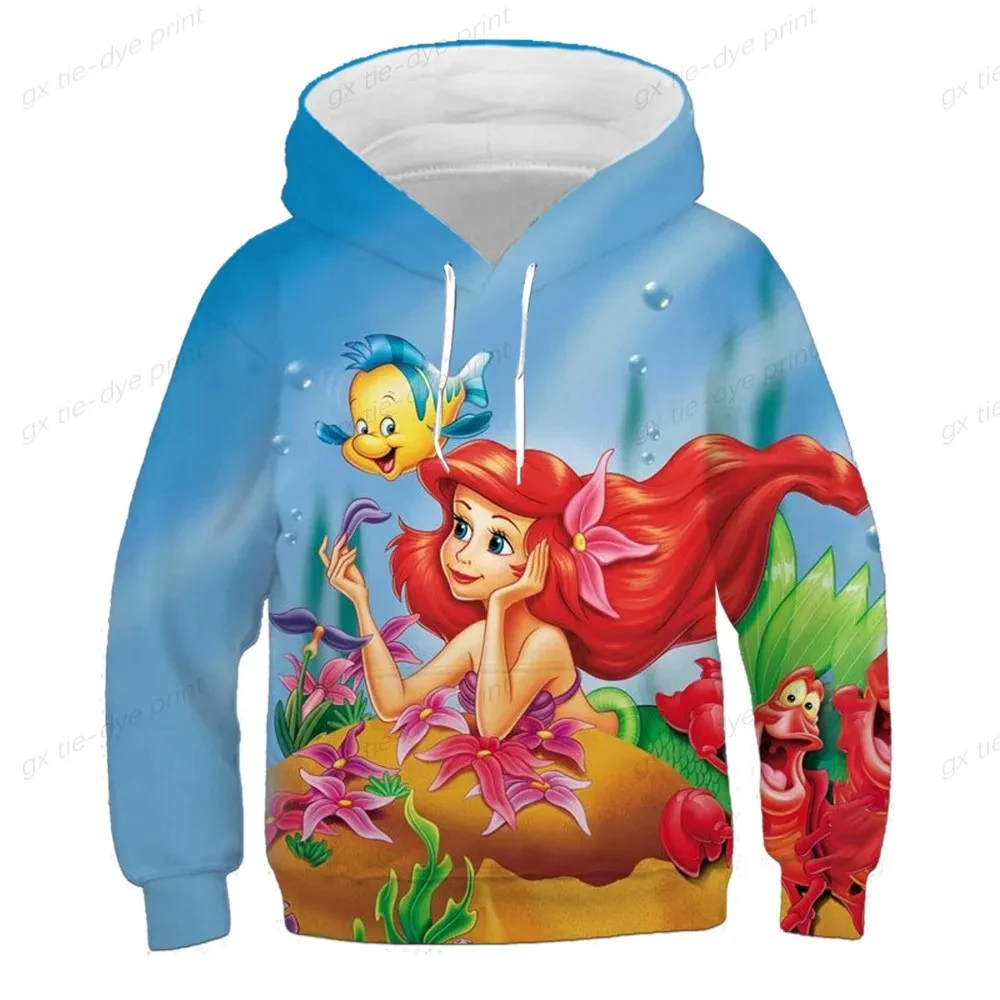 Cartoon, Anime, Classic Characters, 3D Printed Patterns, Children\'s Hoodies, Sweatshirts, Long Sleeved Pullovers, Children\'s