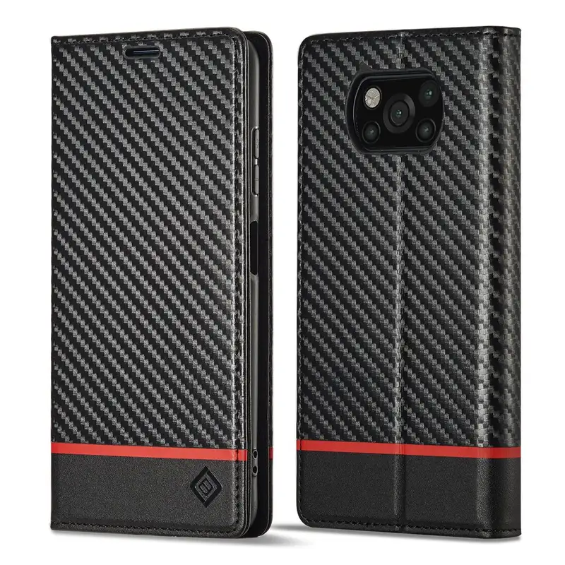 Magnetic Case For Xiaomi POCO X3 Pro Case Leather Classic Black Luxury Flip Cover For Xiaomi Poco X3 NFC X3Pro X 3 Wallet Case - Image 8